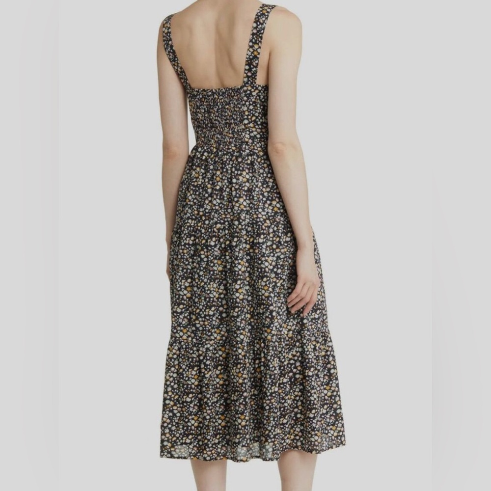 Rails Violet Floral Black Dress